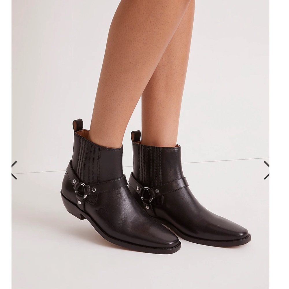 Madewell Santiago Western Ankle Boot Size 8 Brand NWT